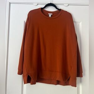 Ava & Viv Terracotta Sweatshirt